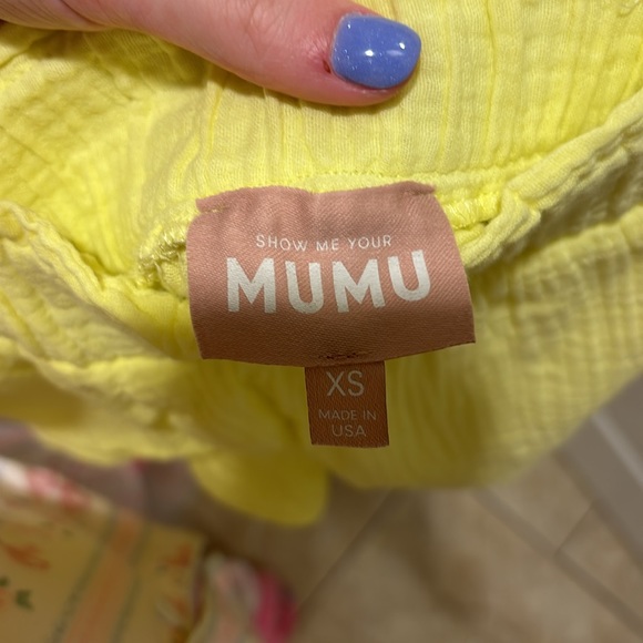 Show Me Your Mumu yellow skirt - Picture 2 of 2